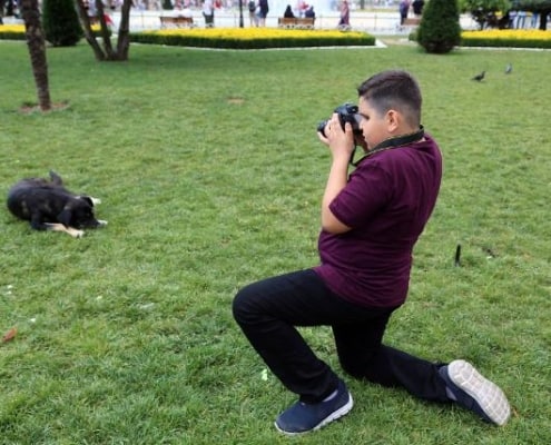 Ara Güler ve Az Gören Çocuklar