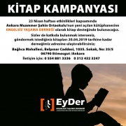 Ankara Muammer Şahin Ortaokulu Kütüphanesi için kitap kampanyası - 2019